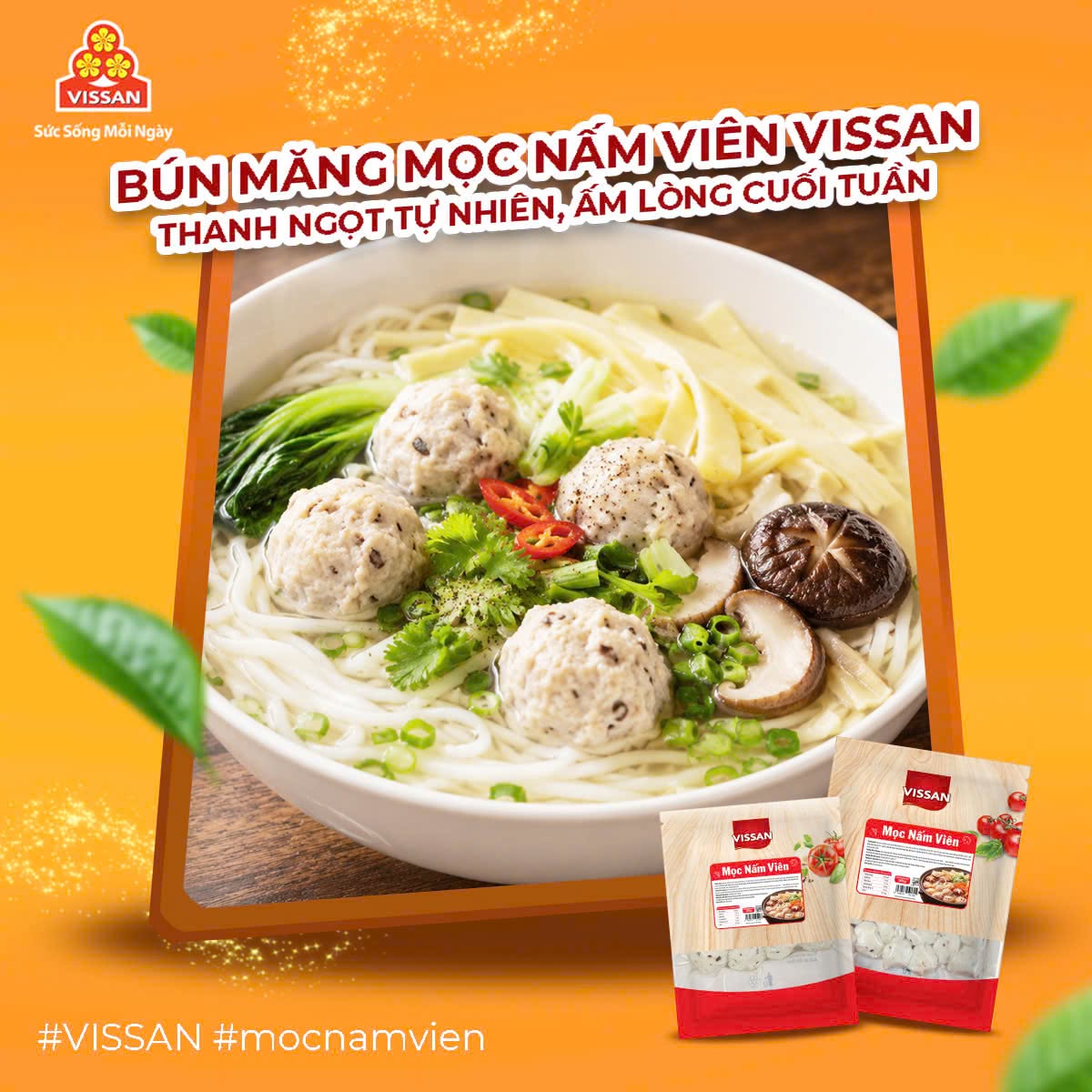 BÚN MĂNG MỌC NẤM VIÊN