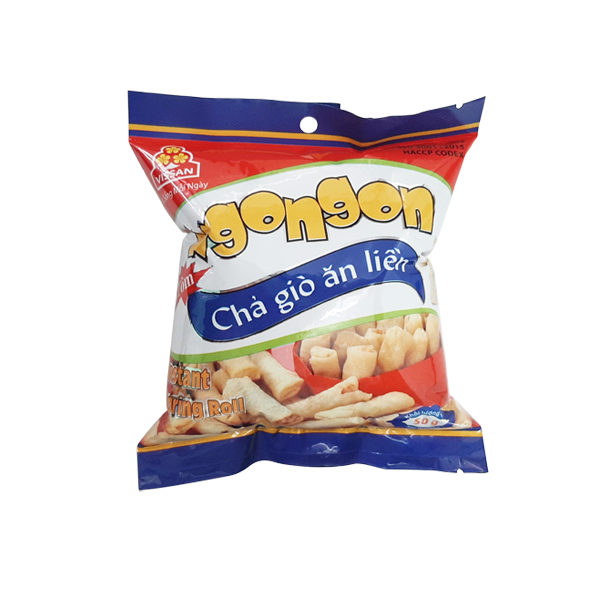 Chả giò Ăn liền Ngongon Tôm gói 50g