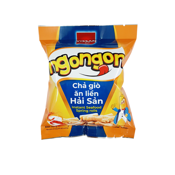 Chả giò Ăn liền Ngongon Hải sản gói 50g